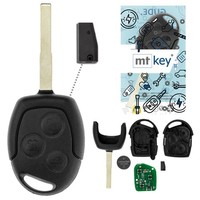 Funk SchlüSsel HU101 434MHZ ID63 FüR Ford C-MAX I Edge I Fiesta VI Expedition IV