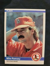 1984 Fleer #333 Mike Ramsey Cardinals