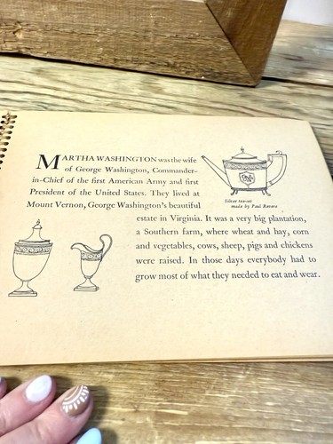 1945 VINTAGE MARTHA WASHINGTON PUPPENBUCH PAPIERPUPPE UNGESCHNITTEN VON BERNSTEIN SELTEN 1. AUFLAGE - Bild 7 von 16
