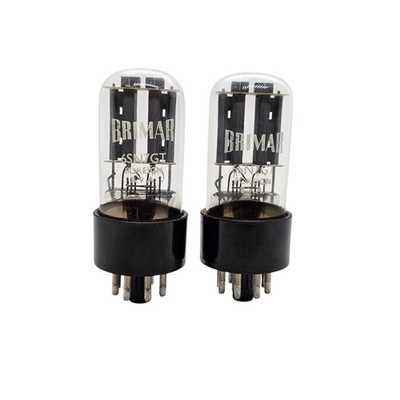 6SN7GT BRIMAR FOREIGN MATCHED PAIR NOS VALVE TUBE