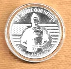 2020 AMAC one (1) ounce silver .999 fine round - We salute our Heroes