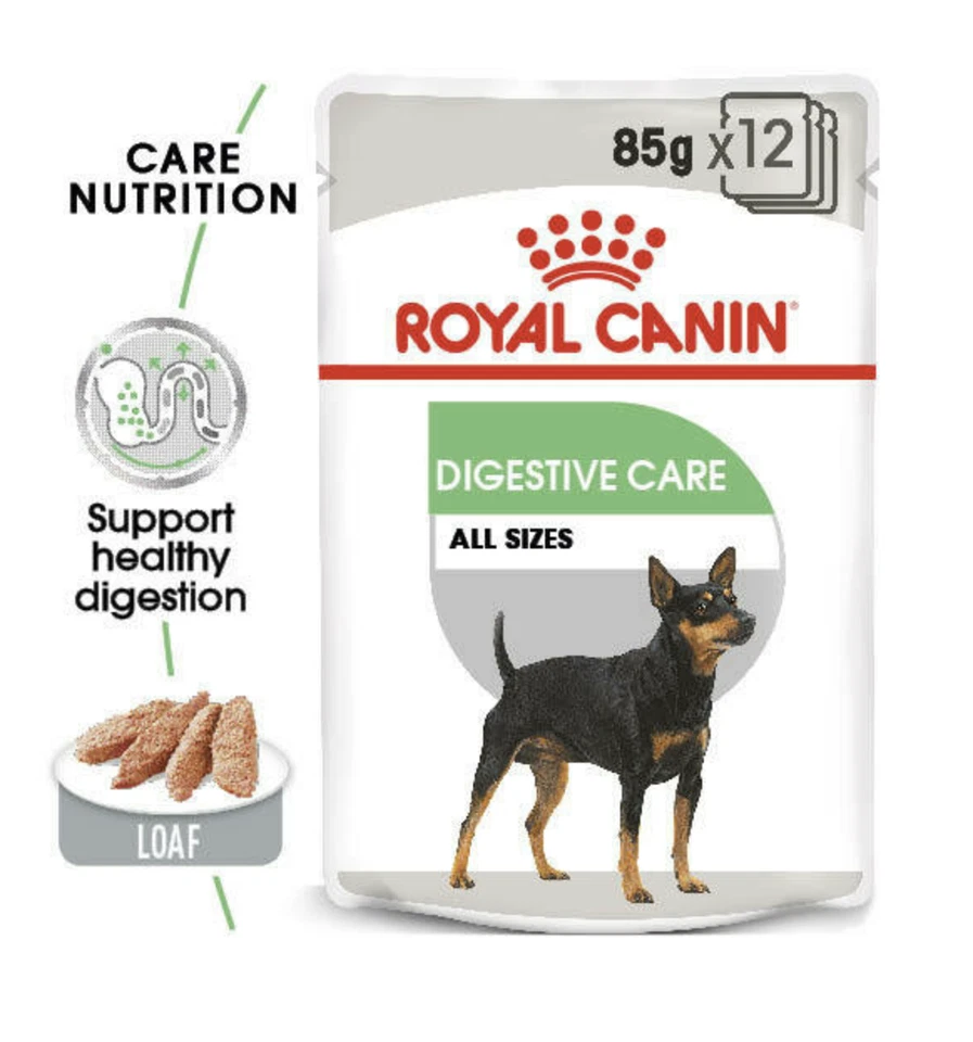 ROYAL CANIN® Digestive Care Wet Pouches Adult Dog Food (48 x 85g)