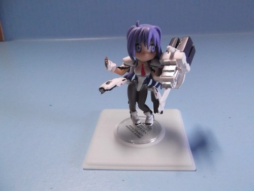 #451 Unknown 2.5"in Long Light Purple haired Girl in some kinda Space Outfit ?? - Picture 2 of 10