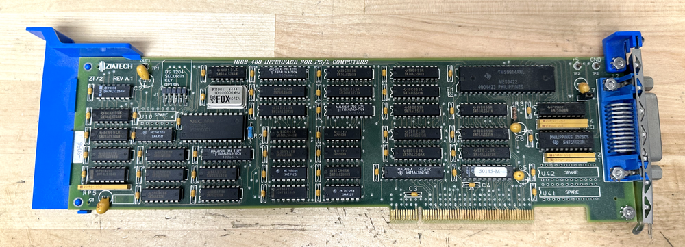 ZiaTech ZT/2 Rev A.1 IEEE 488 PS/2 Interface Card