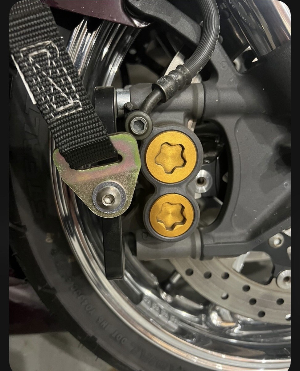 パーツ YAMAHA R6 YAMAHA R6 YZFR6 FRONT LOWERING STRAP CALIPER BRACKETS