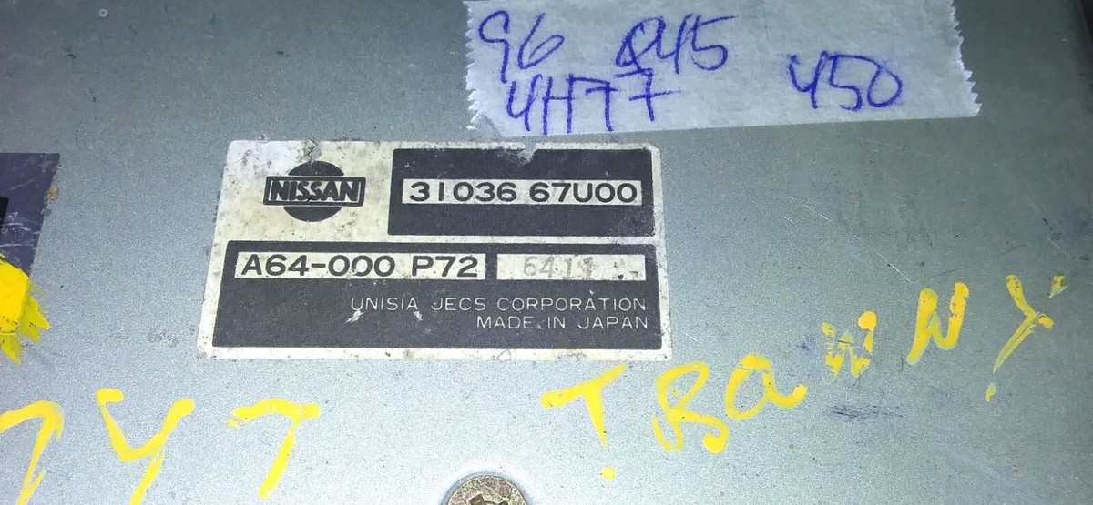 八転九起 3/4 31036 67U00 tcm transmission computer 1996 Infiniti Q45 | eBay