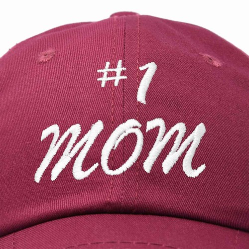 DALIX #1 Mom Hat Number One Mothers Day Gift Embroidered Baseball Cap - Picture 75 of 139
