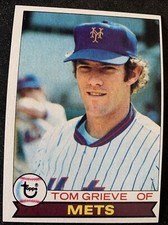 1979 Topps Baseball Card #277 Tom Grieve New York Mets NmMt Free Shipping!
