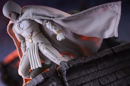 KC-C-TVMN: 1/12 Capa Gris con Cable para Marvel Legends Disney+ Caballero Luna - Imagen 8 de 8