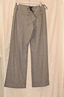 Petit Pantalon Gris Côtelé Topshop - Taille UK 6 (petite), Occasion Très Bon état