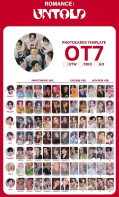 ENHYPEN ROMANCE UNTOLD [INCEPTIO|ARCANUM|CONCESSIO|ENGENE