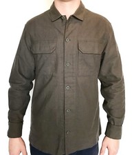 AllSaints Guerra LS Shirt Khaki Retail 165 NWT Price 82 All Saints Size S