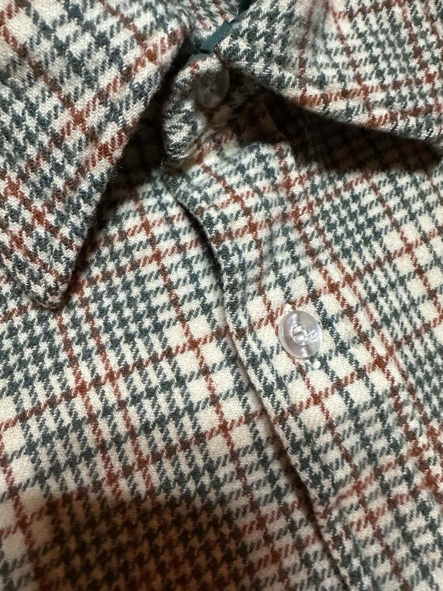 Vintage 60s 70s Mens Pendleton L/S Wool Board Shirt Shadow Vintage 60s 70s Mens Pendleton L/S Wool Board Shirt Shadow