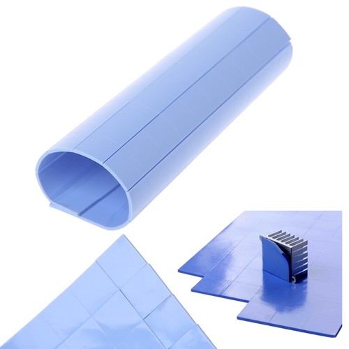100x100x1mm Soft Silicone Thermal Conductive Pads Heatsink for CPU/GPU Cooling - Afbeelding 2 van 8
