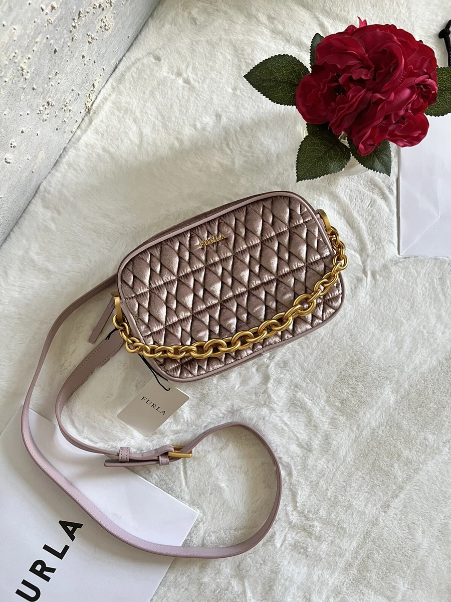 Luxe Velvet Quilted Purse