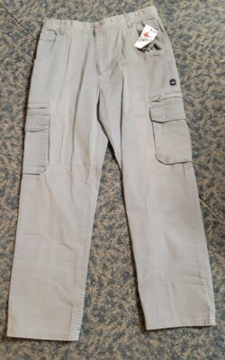 NWT VINTAGE O'NEILL ''AXL'' CARGO PANTS SZ 32X30 DISTRESSED WASHED GREY