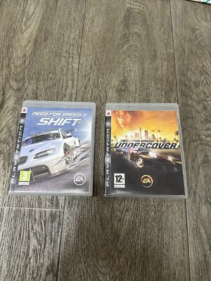 PS3 Need For Speed Shift & Need For Speed Undercover Spiele - sehr guter Zustand