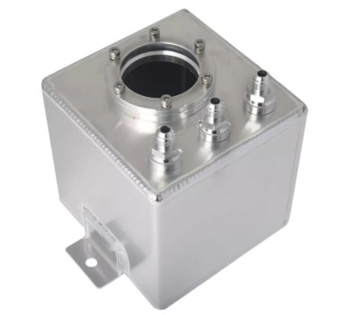 High Flow Swirl Fuel Surge Tank 2L AN6 Fittings for 044 External Fuel Pump