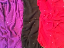 Rhinestone Rectangle Veils