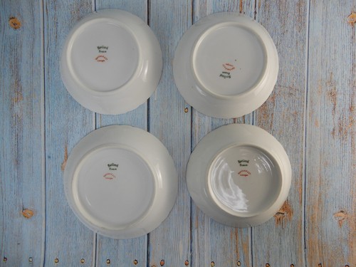 Haviland Limoges France Schleiger 475e Set of 4 Bowls CHIPPED - Picture 7 of 8
