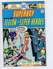 Superboy 212 DC 1975 starring the Legion of Super-Heroes