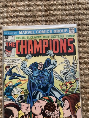 The Champions #2 (Marvel Comics January 1976)