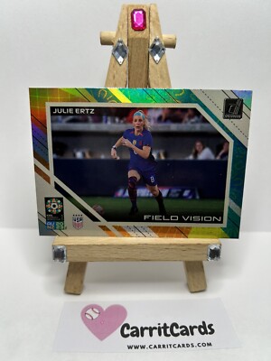 JULIE ERTZ 2023 Panini Donruss FIFA Women s World Cup Field Vision USA #23