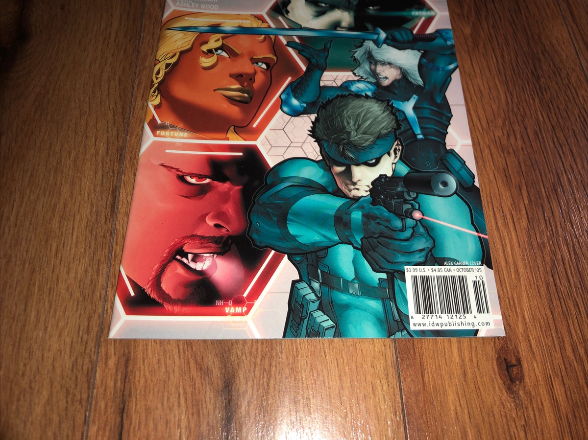 青年漫画 L GEAR SOLID Official Comic Book IDW THE COMPLETE METAL GEAR SOLID