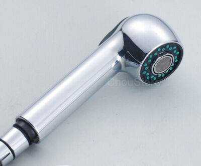 Chrome Kitchen Pull Out Sprayer Replacement Faucet Spout Sink Tap Spray Head