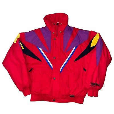 Vintage Yamaha Racing Wear Snowmobile Goretex GTX Jacket Red Vintage Yamaha Racing Wear Snowmobile Goretex GTX Jacket Red
