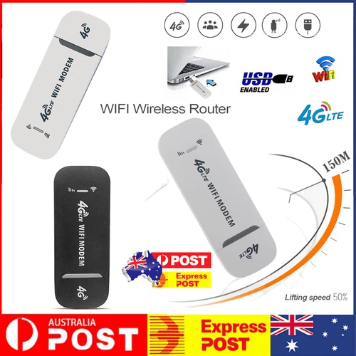 Unlocked 4G LTE WIFI Wireless USB Dongle Stick Mobile Hotspot Modem SIM Card - Picture 1 of 10