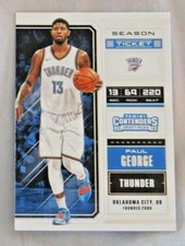2019 Playoff Contenders Paul George Thunder #46 Basketball Card