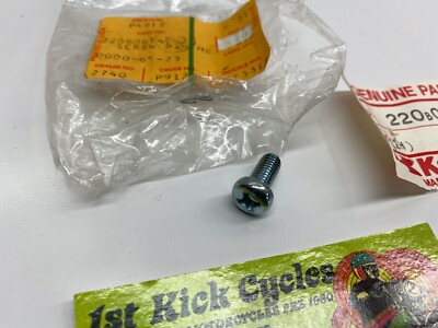 kiruakirua　0605 NOS Kawasaki Screw ZX900 KLT200 KDX200 KZ750 KZ1000 220B0614 OEM