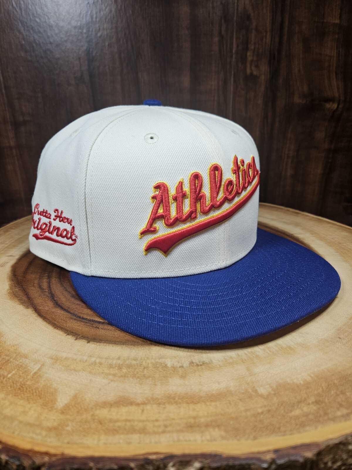 Oakland A's Big League Chew New Era 59Fifty Fitted Cap Size 7 3/4 MLB Baseball Hat