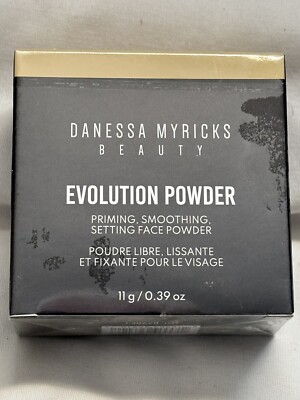 DANESSA MYRICKS Evolution Powder - Priming Smoothing Setting Face - YELLOW - NIB