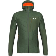 Salewa Ortles Hybrid Twr Giacca Herren-Funktionsjacke da Camminata Piumino Verde