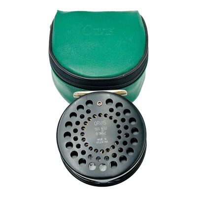 Orvis SSS 9-10 D Drive Fly Fishing Reel With Case Made In 