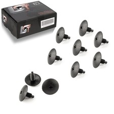 10x Wasserabweiser Windlauf Befestigung Clips FÜR VW GOLF III + CABRIO VENTO