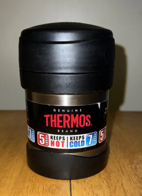 Genuine Thermos Brand-Stainless-Steel Double Wall-10 oz Keeps cold 7hrs-Hot 5 hr