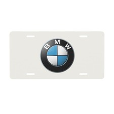 Bmw 12 X 6 Inch Car Ivory White Front License Plate Cover Exterior Accessories Bmw 12 X 6 Inch Car Ivory White Front License Plate Cover Exterior Accessories