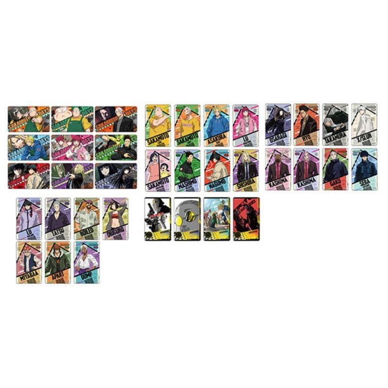 Sakamoto Days Deco Sticker 20Pack Box Candy Toy JAPAN OFFICIAL