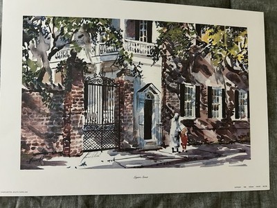 Legare Street by Virginia Fouche Bolton famous Charleston SC 