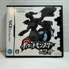 Nintendo DS Pokemon White Japanese Tested With Case And Manual