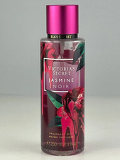 VICTORIA  S SECRET JASMINE NOIR FRAGRANCE BODY MIST SPLASH 8.4 oz 85 FULL