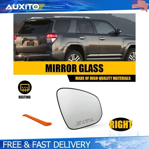 Passenger Right Side Mirror Glass Heated For 2013-2018 Toyota RAV4 87902-04010