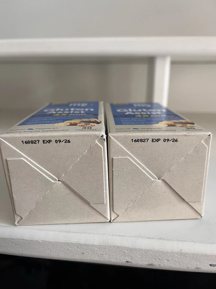 ¡Nuevo! Juego de 2 cápsulas Me + My Fast Acting Gluten Assist 30 caducidad 26/09 Foto 2 de 4