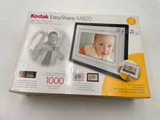 Kodak EasyShare M820 8" Digital Picture Frame 128 MB Memory New In The Box AR149
