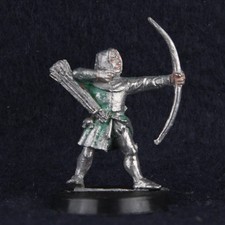 Bretonnian Hooded Archer Pierre F4 F9 Feudal Men At Arms Citadel Metal L658