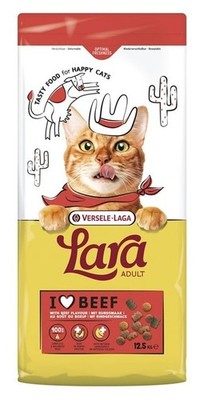 VERSELE-LAGA Lara Adult Beef Katzenfutter mit Rindfleisch 12,5 kg