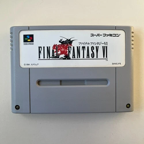 Final Fantasy VI/6 (Nintendo Super Famicom 1994) Japan import - Square